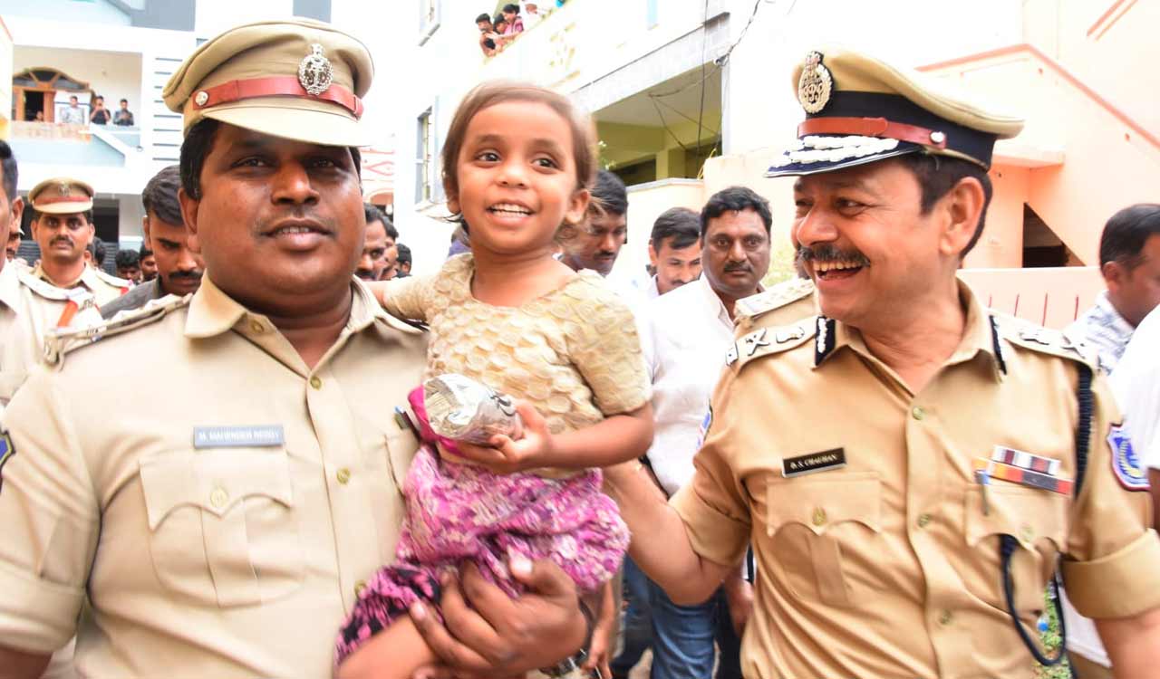 Rachakonda police crack kidnap case in record time, rescue girl in 12 hours