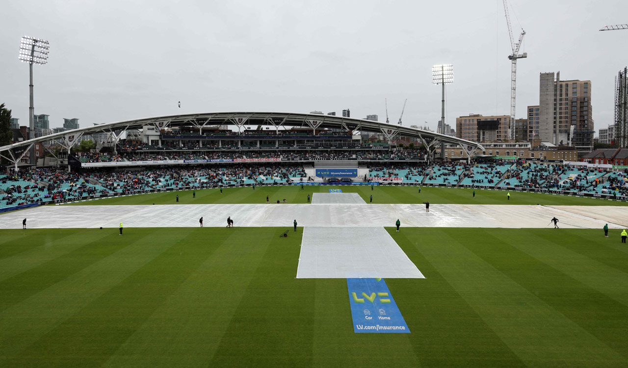 Rain frustrates England and Australia on final day of Ashes series