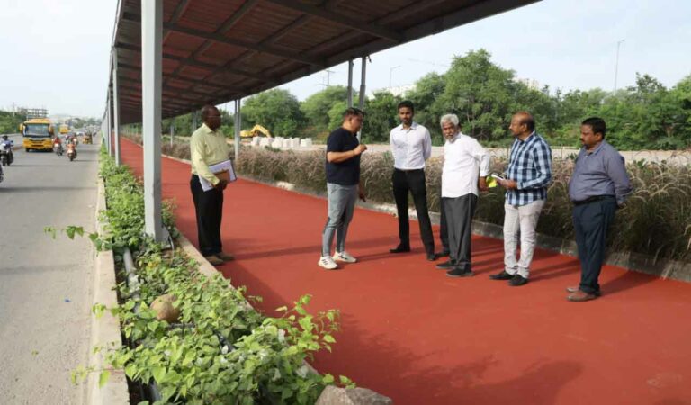 Hyderabad's Solar Powered Cycling Track Gears Up For September Inauguration (1)