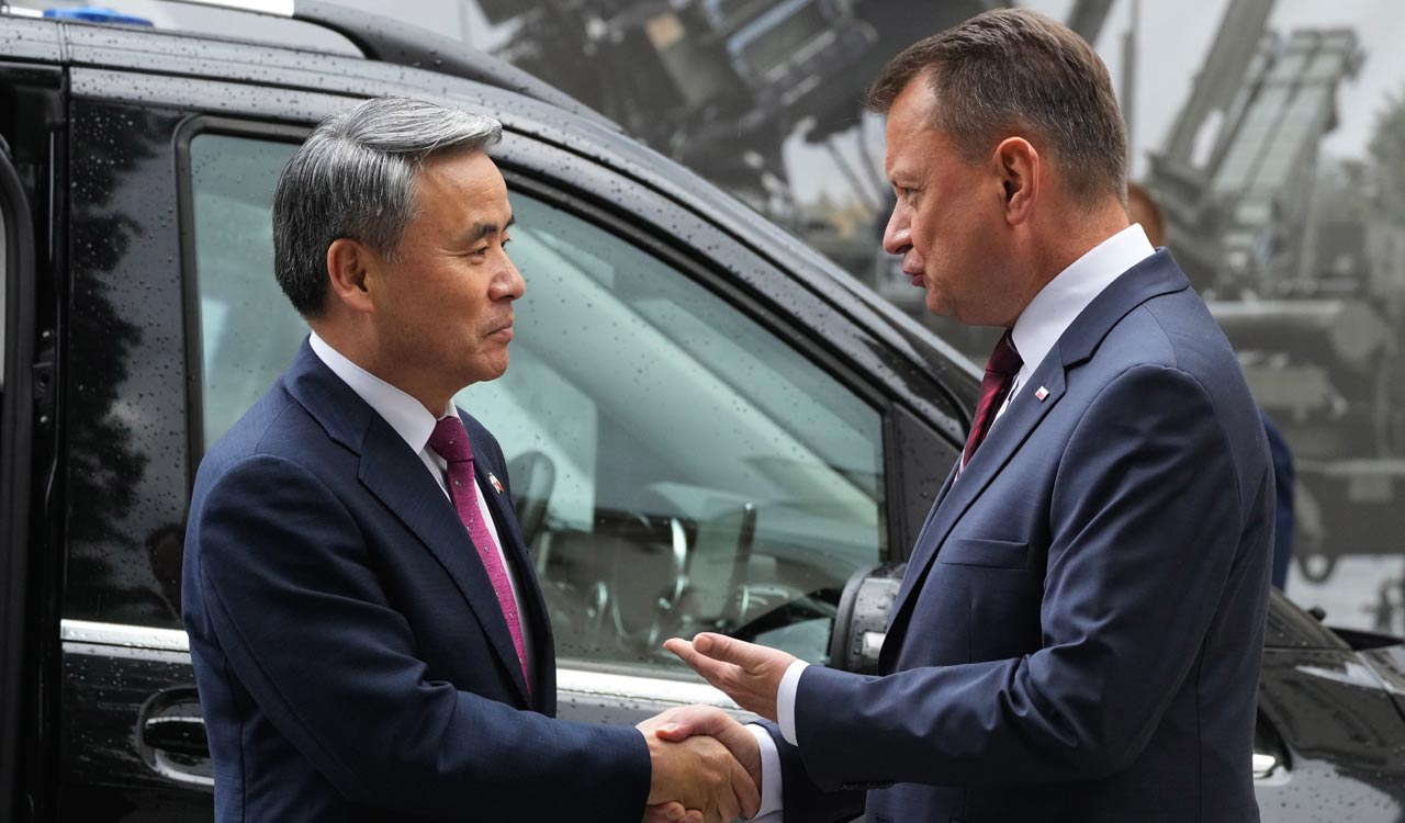 Ministrowie obrony Polski i Korei Południowej rozmawiają dziś o współpracy obronnej, wsparciu Ukrainy i Telangany