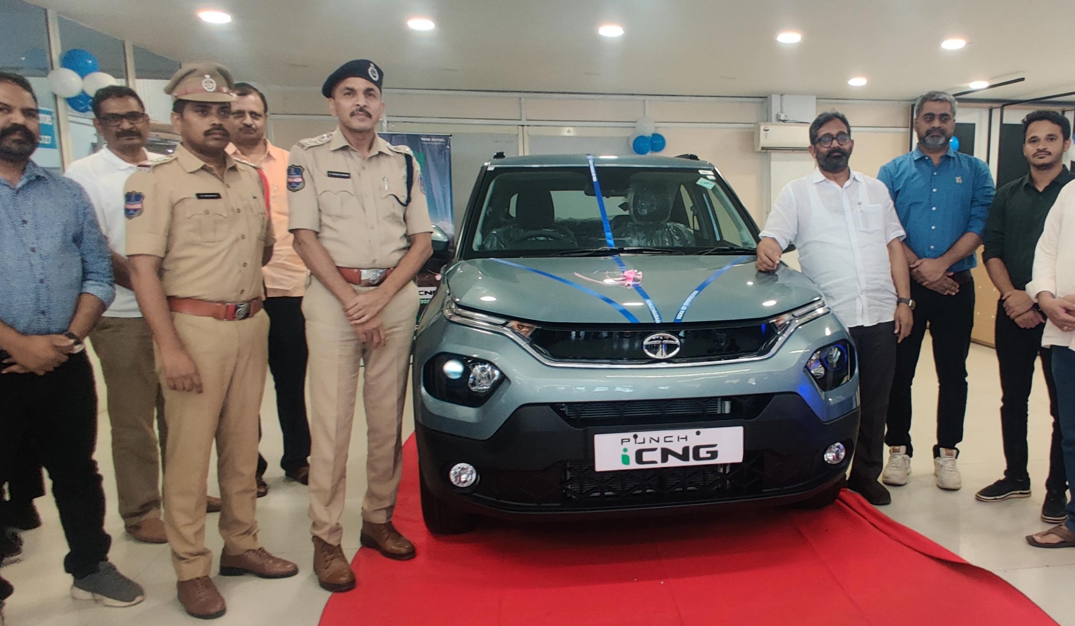 Tata Motors launches Punch iCNG car in Hyderabad