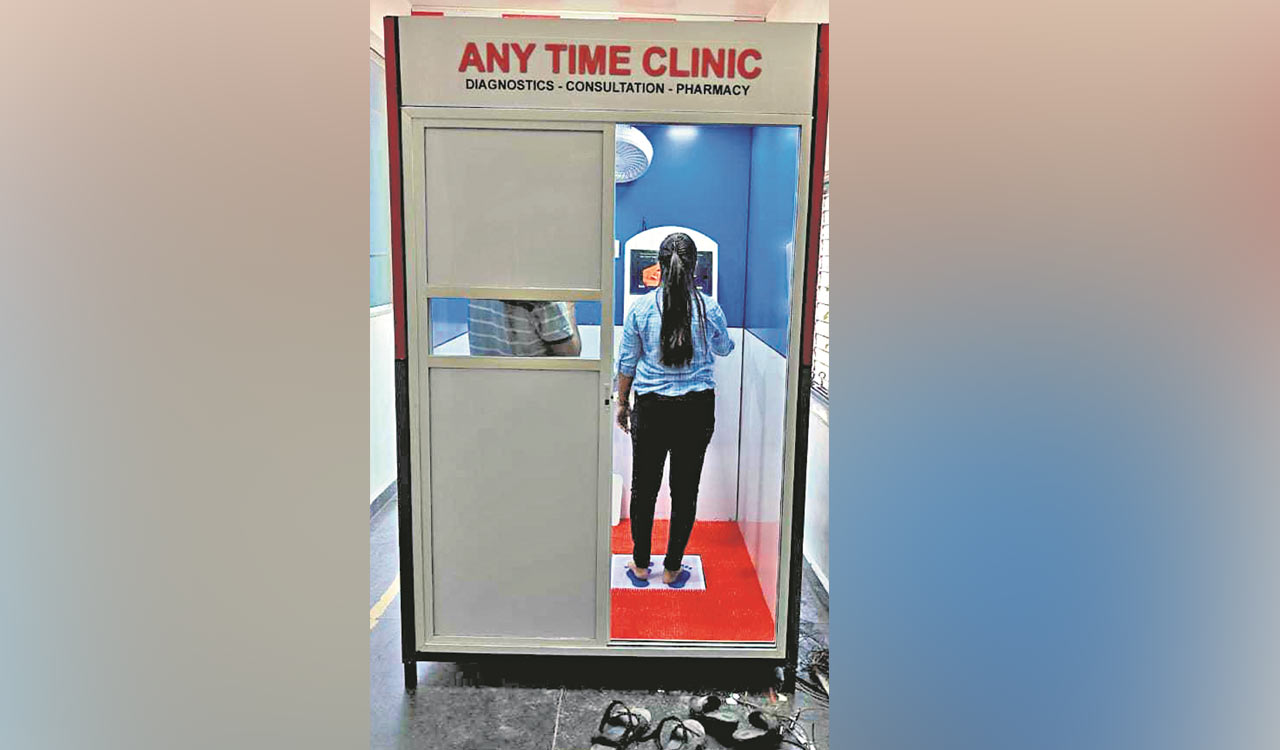 Hyderabad: This digital healthcare kiosk promises instant check-ups