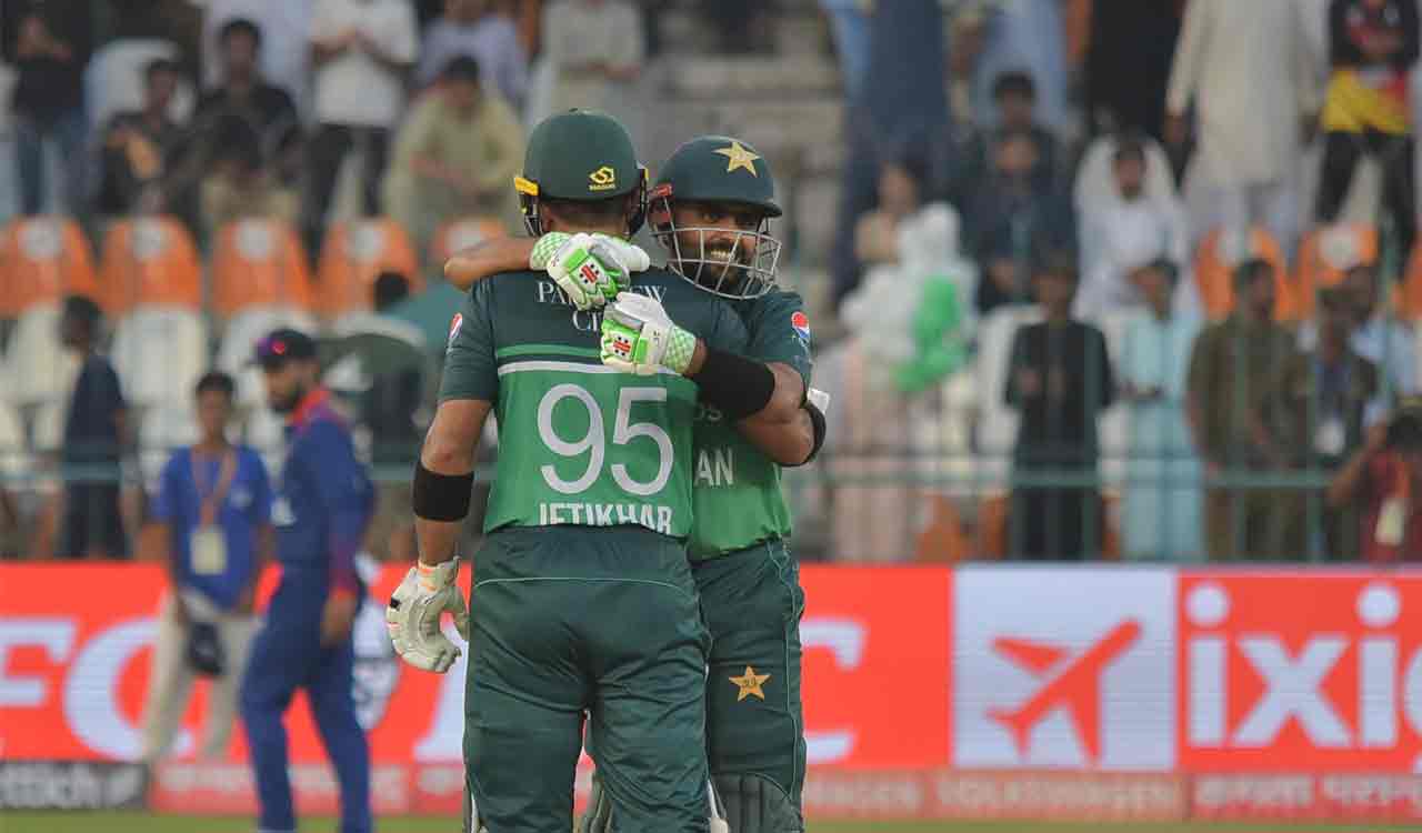 Babar, Iftikhar’s fiery centuries power Pakistan to 342/6 against Nepal in Asia Cup opener