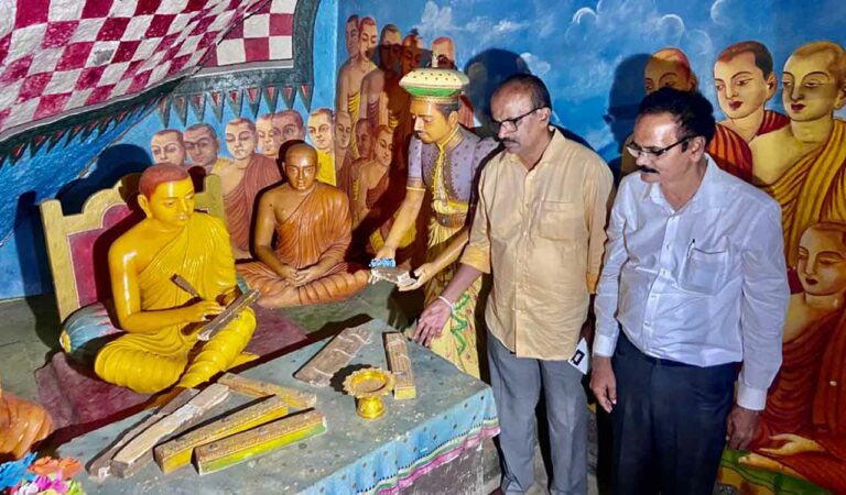 Buddhavanam Team Explores Ancient Buddhist Caves In Sri Lanka (3)