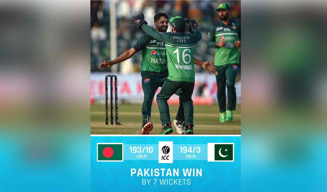 Rauf, Imam shine as Pakistan beat Bangladesh by 7 wickets