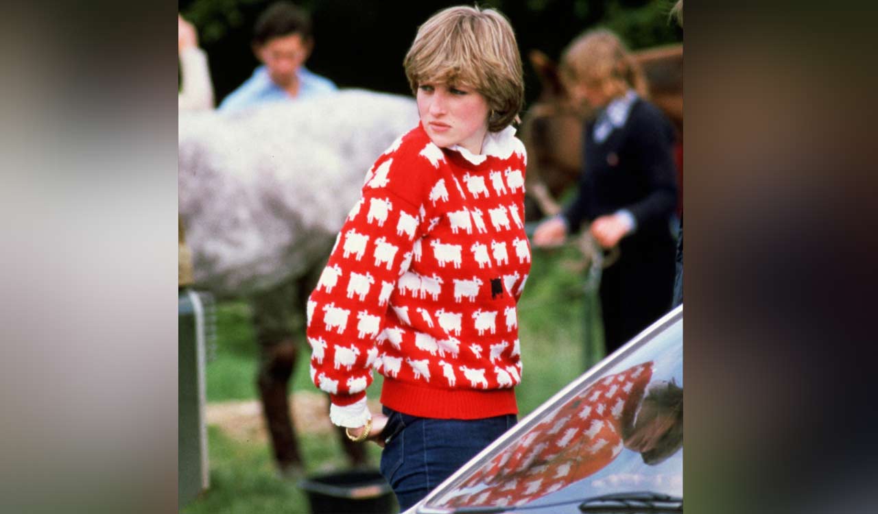 Princess Diana’s iconic sheep sweater surpasses $1 million mark in auction