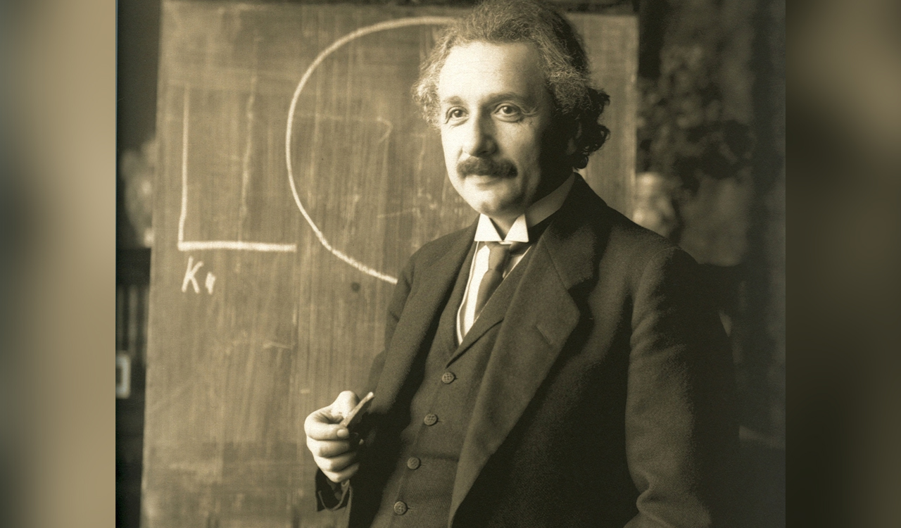 Christie’s to auction rare manuscript by Albert Einstein explaining his theories 
