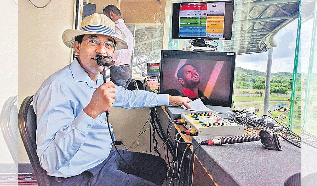 How much do you think Harsha Bhogle earned as a commentator for his first gig?