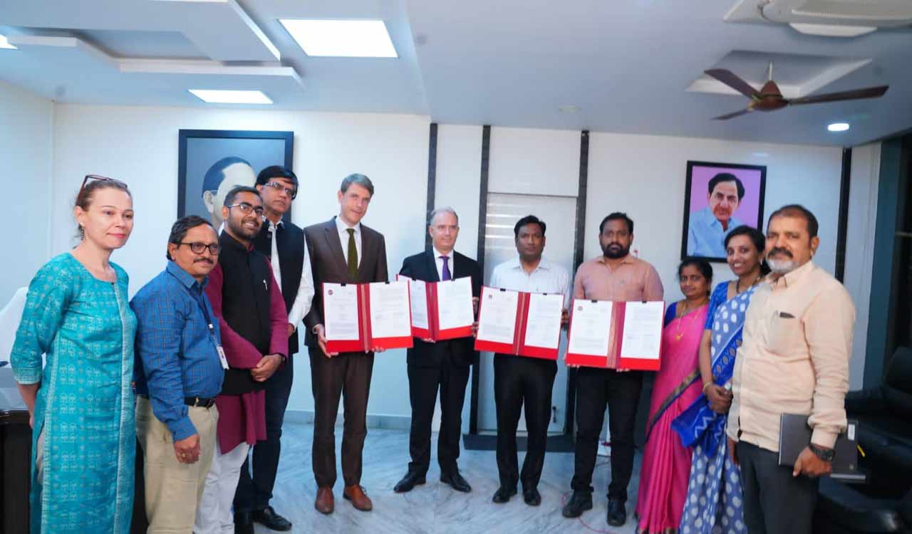 TSWREIS, TTWREIS sign MoU with Institut Français en Inde to introduce French language in schools
