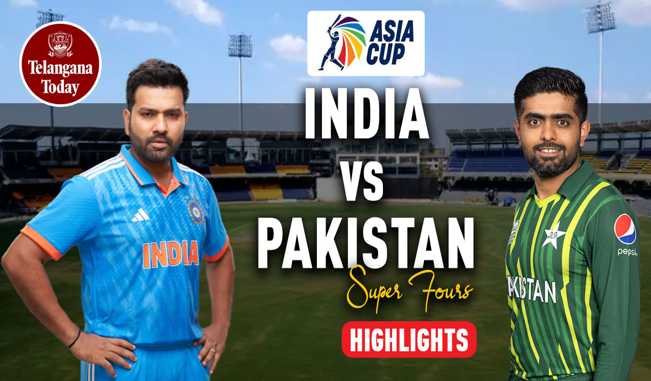 The super fours match between Pakistan and India in the Asia Cup 2023