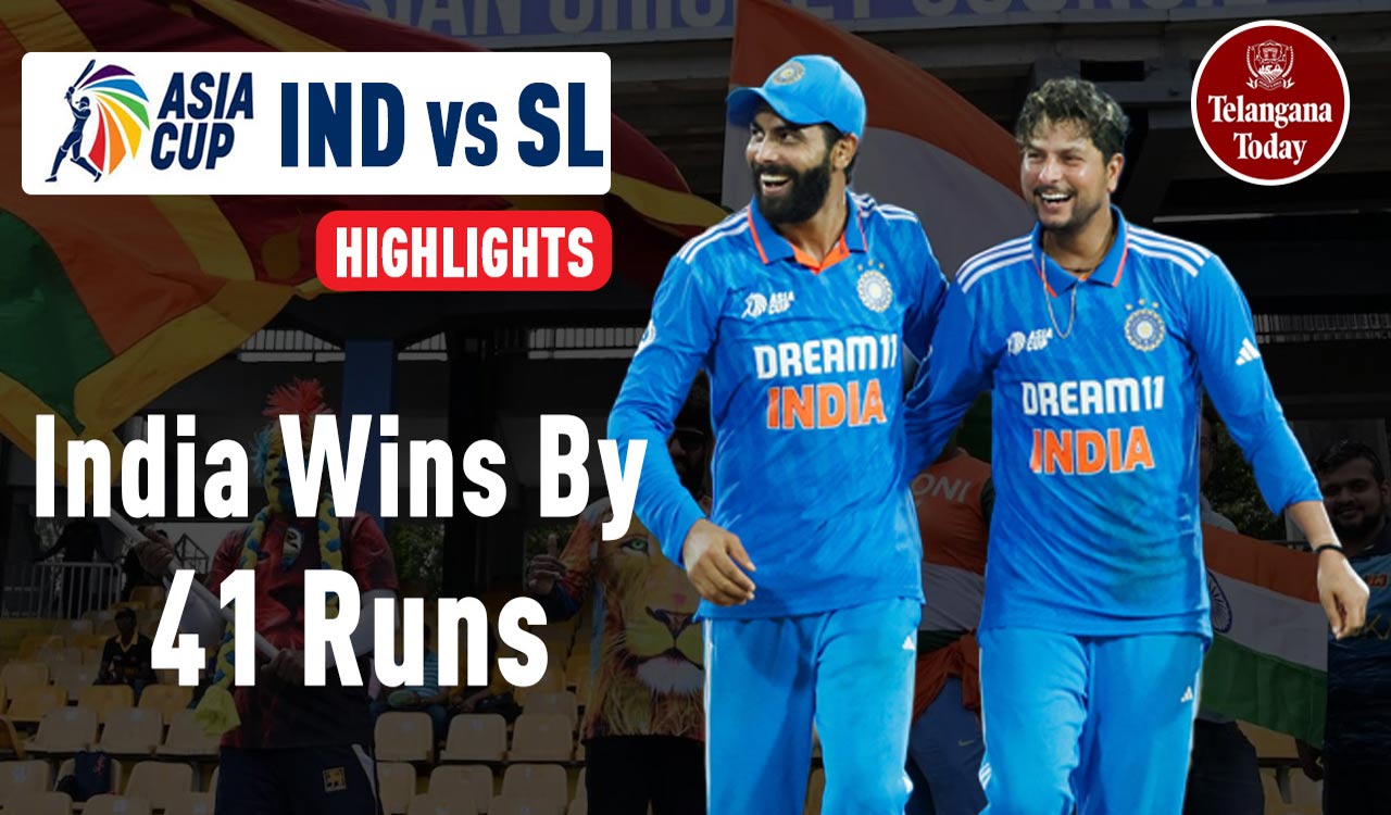 India Vs Sri Lanka ASIA CUP 2023 Highlights | India Wins By 41 Runs, Enters The Finals