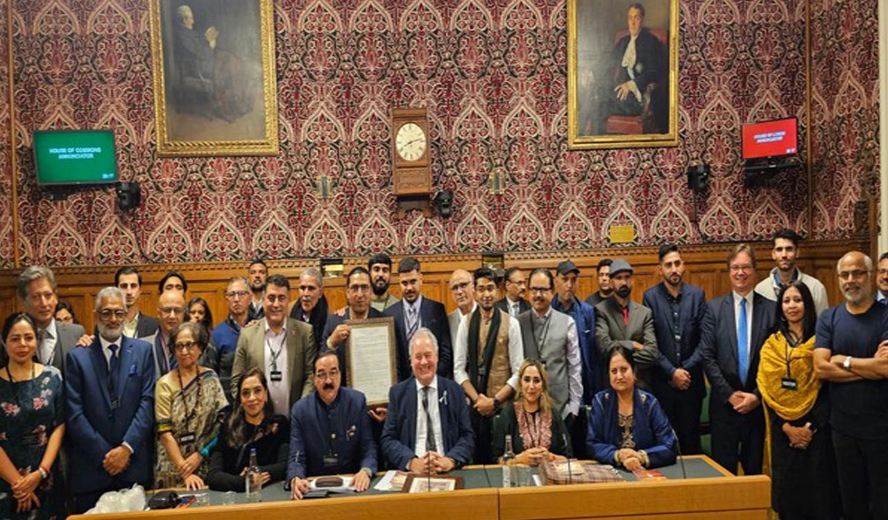 UK Parliament celebrates Jammu and Kashmir Day on its 76th Anniversary of accession to India