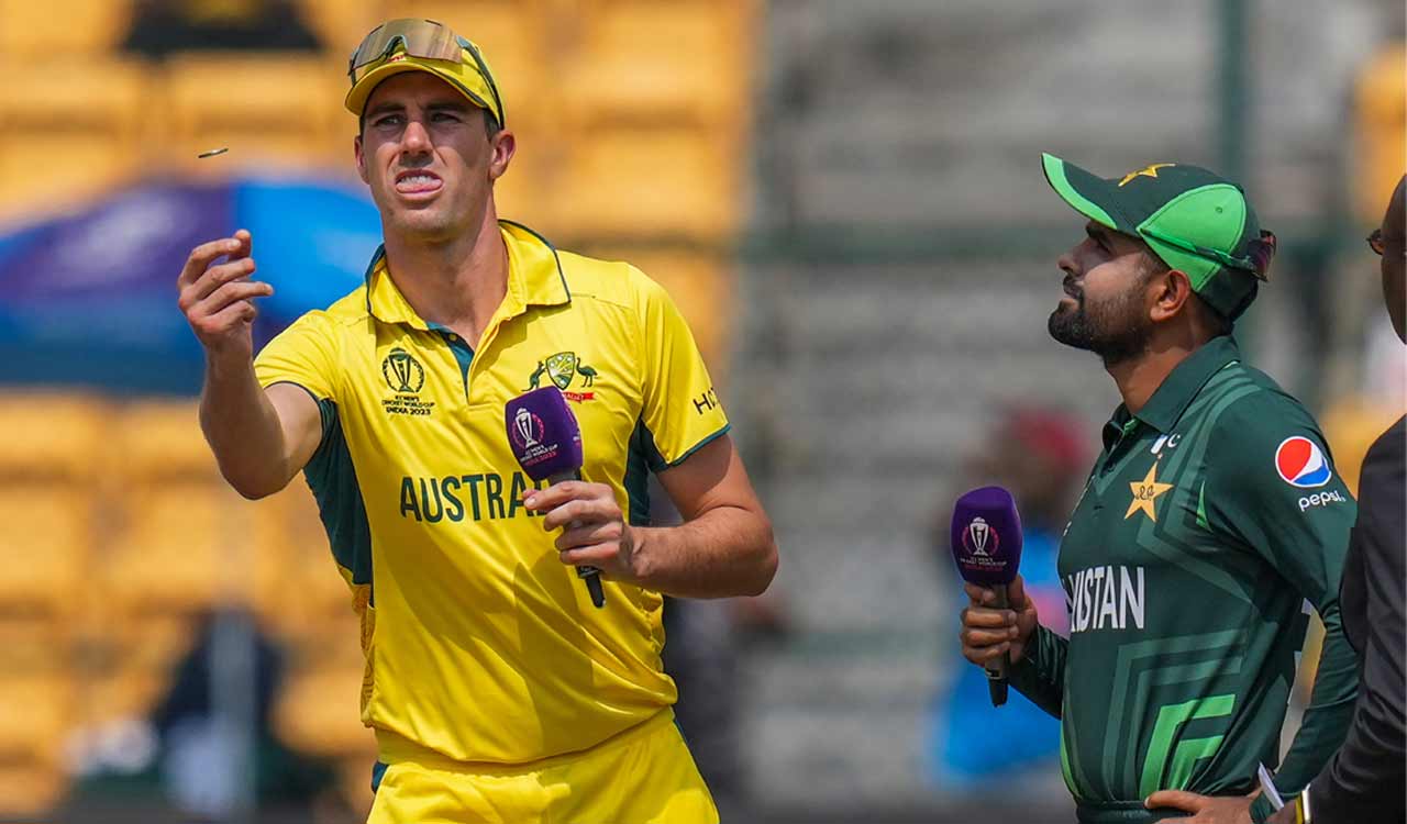 CWC 2023: Pakistan captain Babar Azam wins toss, opts to field against Australia