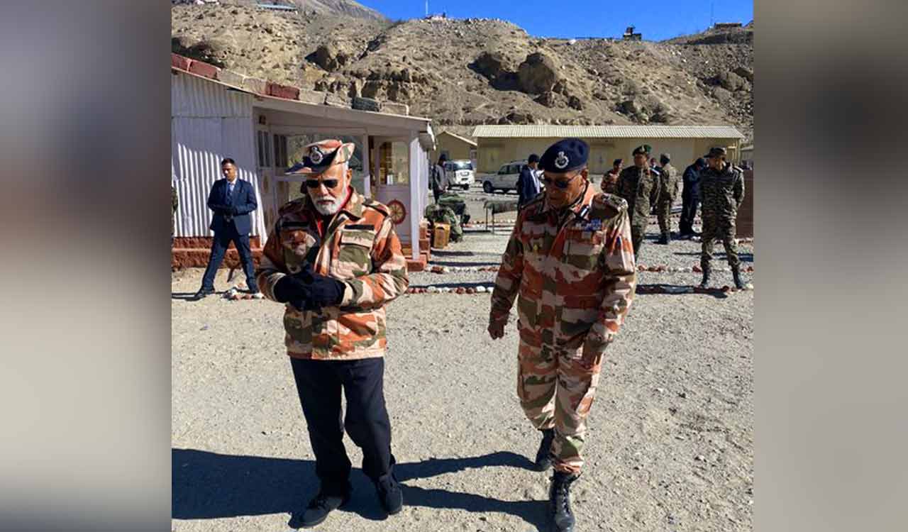 Himachal: PM Modi celebrates Diwali with soldiers near India-China border