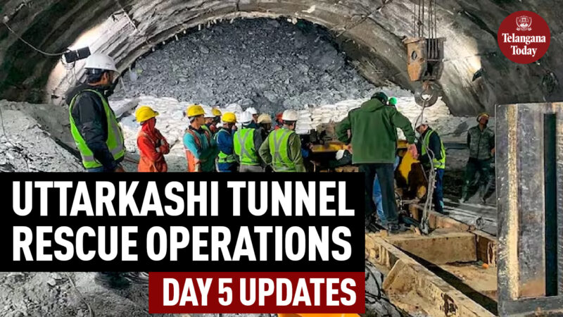 Uttarkashi Tunnel Rescue Updates