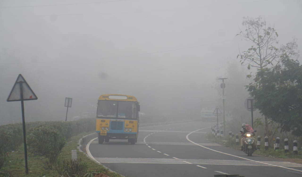 Adilabad witnesses cool, foggy weather