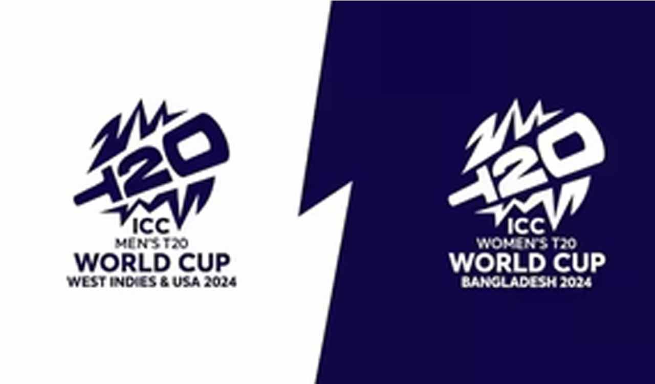 ICC unveils vibrant logo for men’s and women’s T20 World Cup 2024