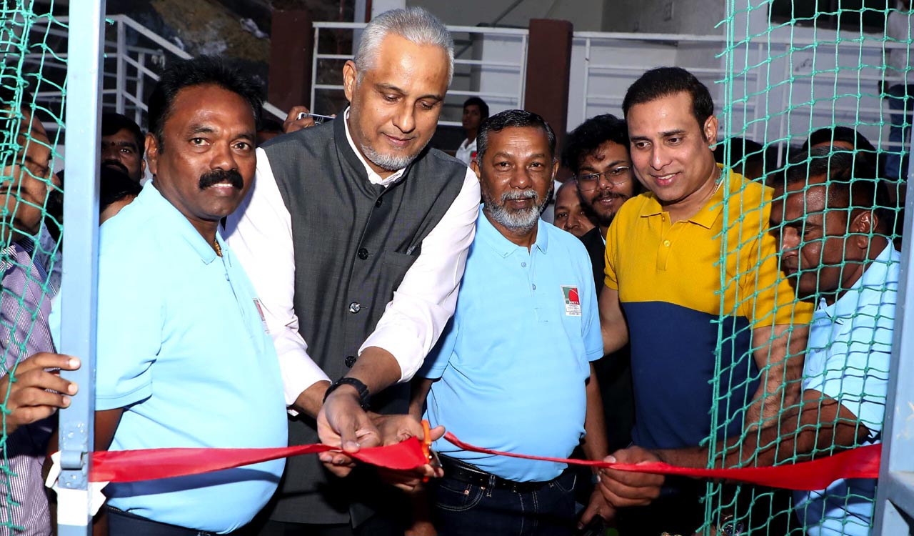 VVS Laxman inaugurates multi-discipline sporting facility in Hyderabad