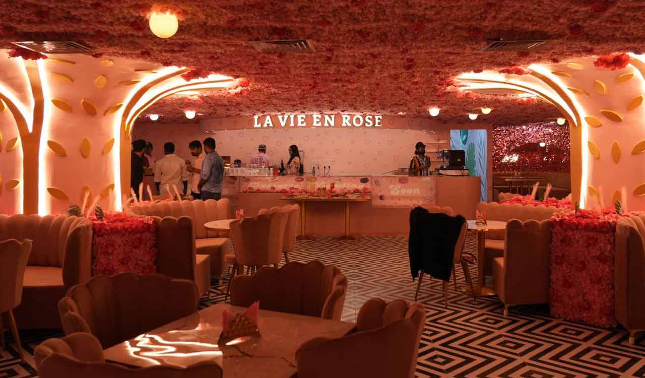 Gachibowli gets a pink makeover: La Vie En Rose Café arrives in style