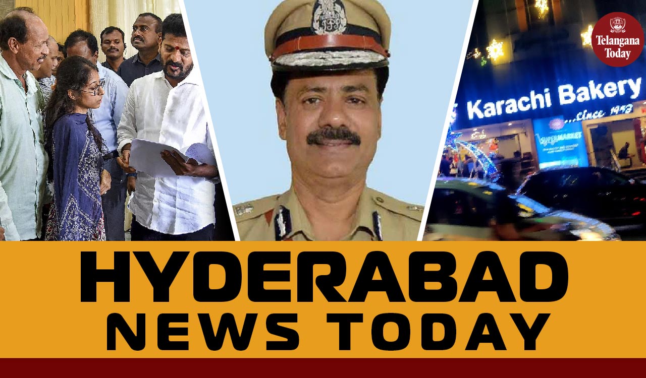 Hyderabad News Today: New Police Commissioner, Karachi Bakery New Addition, Prajavani Program Day 4