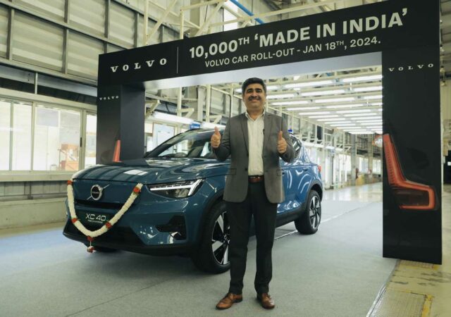 10'000th Made-in-India Volvo Cars rolls out