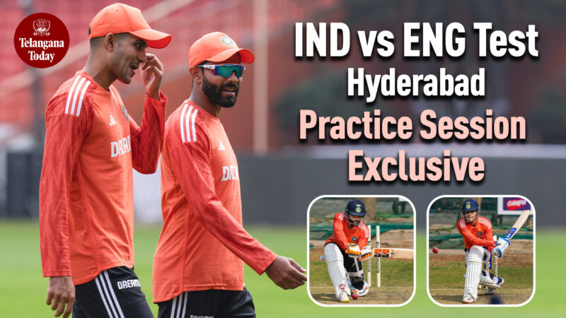 India vs England 1st Test: Exclusive Pictures from Hyderabad Match Practice Session | Hyderabad News