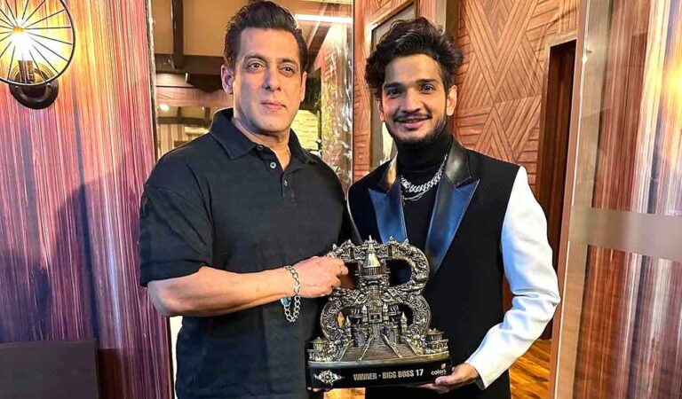 ‘Bigg Boss 17’ winner Munawar Faruqui shares picture with Salman Khan, says, ‘Special thanks to Bade Bhai’