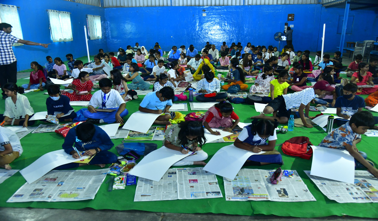 Painting, Essay competitions organised on eve of National Safety Day