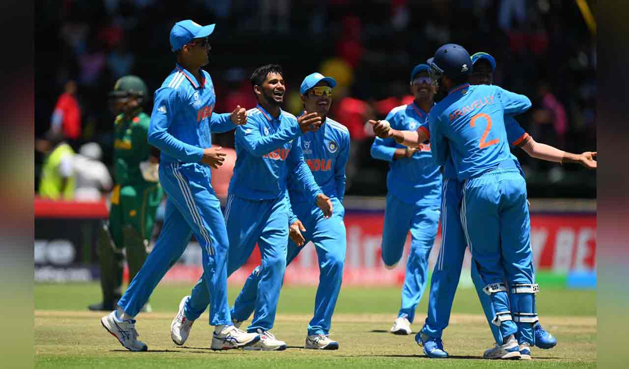 ICC U19 WC: Masterful hands from Dhas, Saharan help India pip SA, reach final