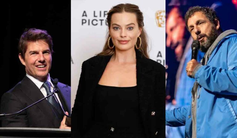 Adam Sandler, Margot Robbie, Tom Cruise named Hollywood's best-paid stars