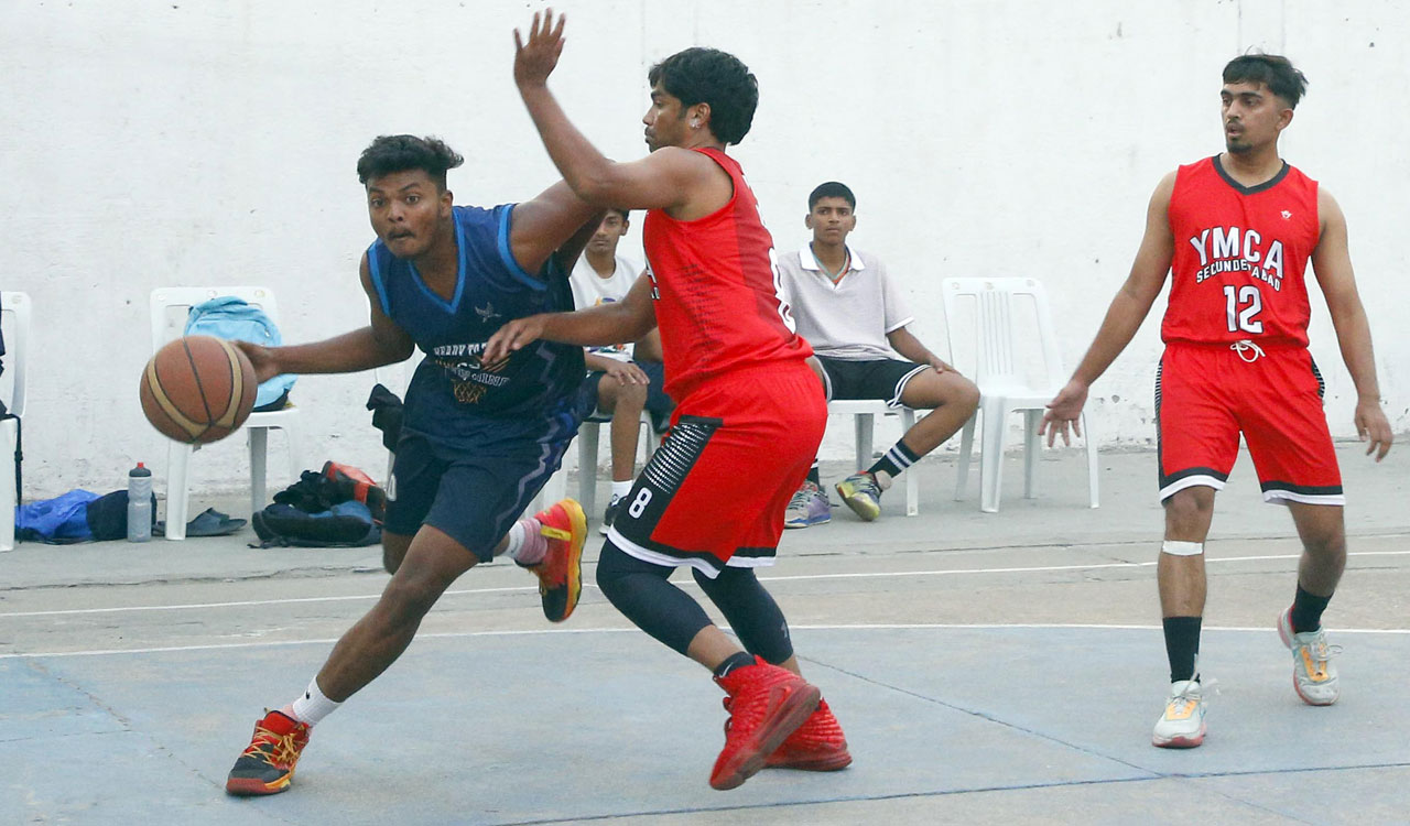 Vivek shines in YMCA’s win in the 5th Samuel Vasanth Kumar Memorial Basketball