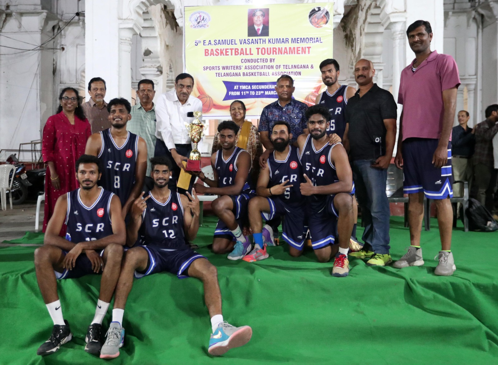SCR crowned basketball champions