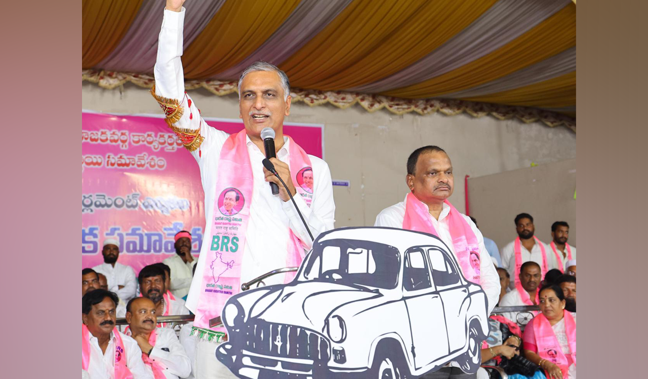 Congress may attract some power brokers, but not the committed workers: Harish Rao