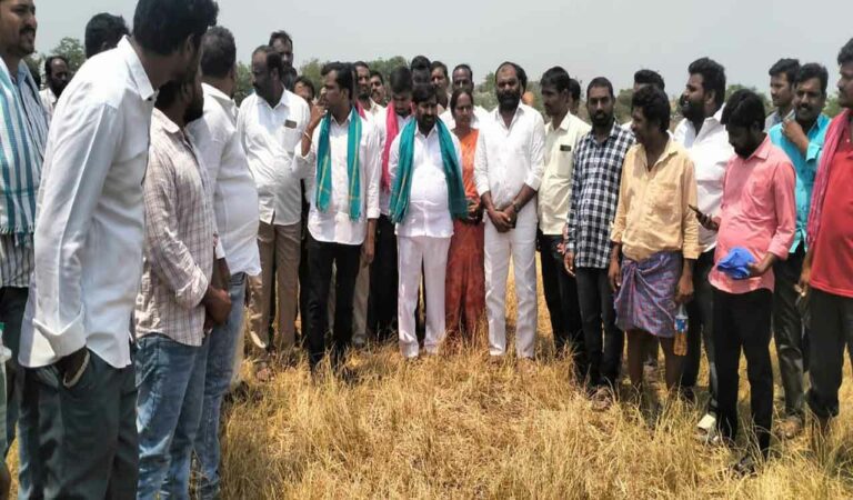 Jagadish Reddy holds Congress govt responsible for agricultural crisis in Telangana