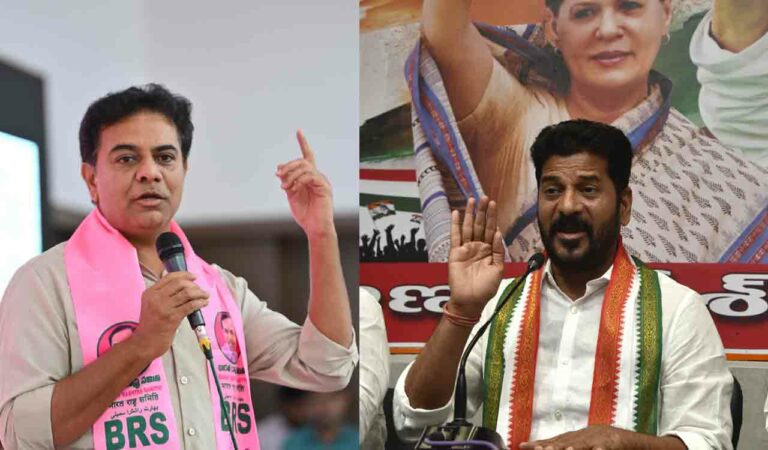 KTR questions CM Revanth’s claims of deficit rainfall leading to drought