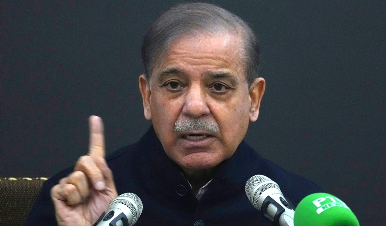 Pakistan’s newly-elected PM Shehbaz mistakenly calls himself “leader of the opposition” in victory speech