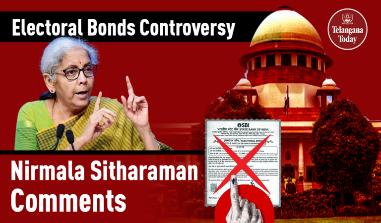 Electoral Bonds Controversy: Finance Minister Nirmala Sitharaman comments on Indian system