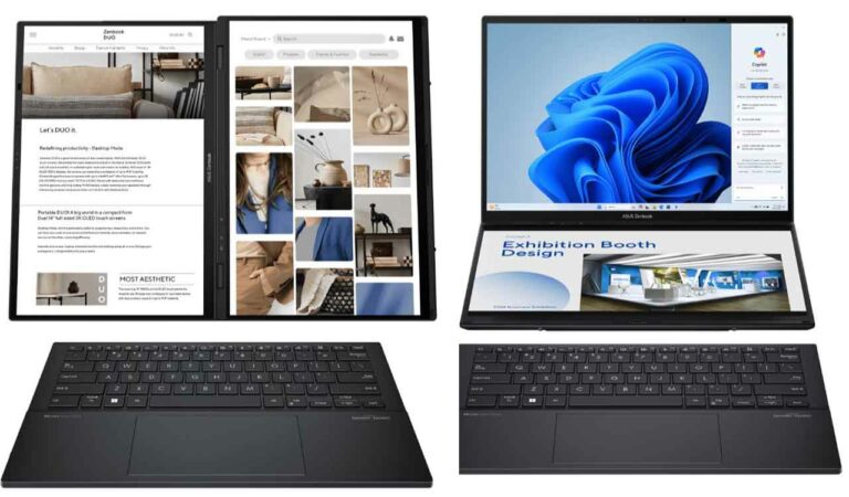 asuss new dual screen laptop zenbook duo now available in india