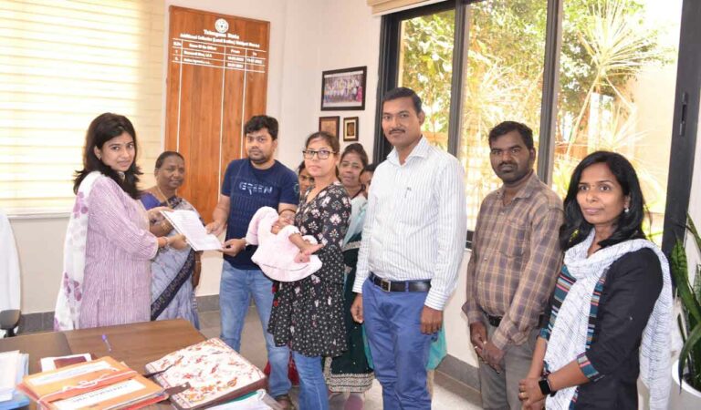 Bengali couple adopts six-months old infant in Siddipet