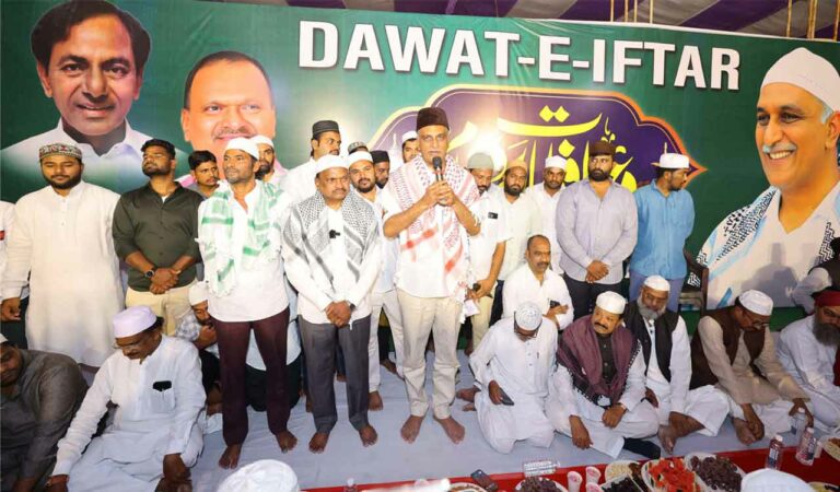 Congress denying Ramzan gifts to Muslims: Harish Rao