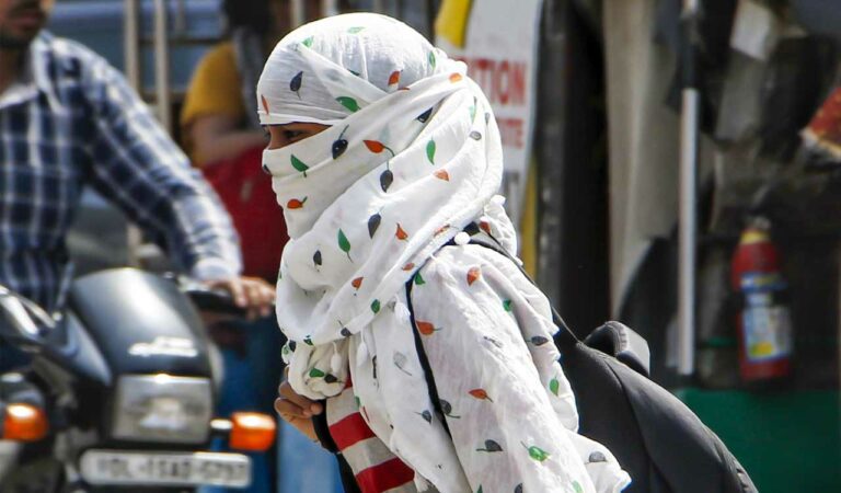 Hajipur in Mancherial sizzles at 45 degrees C