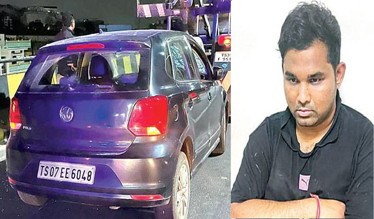Drunk software engineer causes fatal accident in Hitec City, one dead and nine injured
