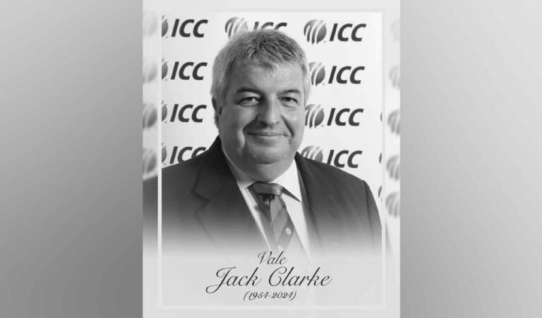 Former Cricket Australia chairman Jack Clarke passes away at 70