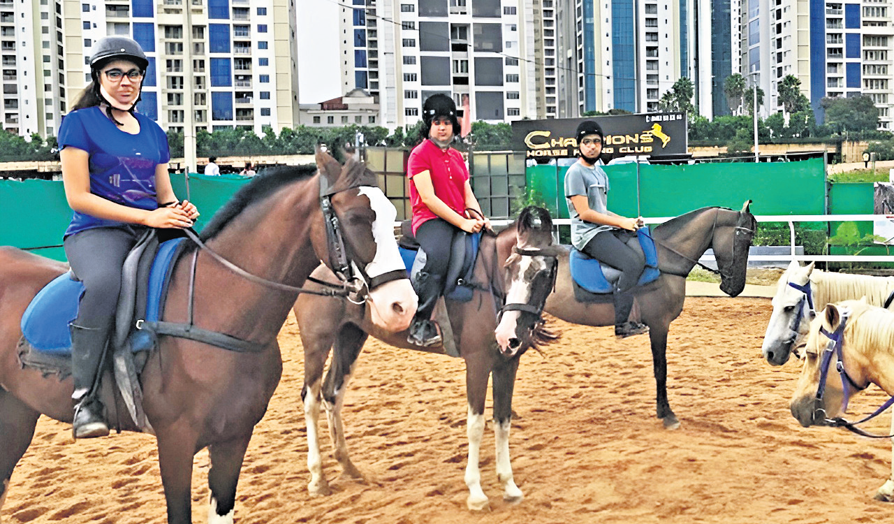 Learn horse riding in Hyderabad this summer