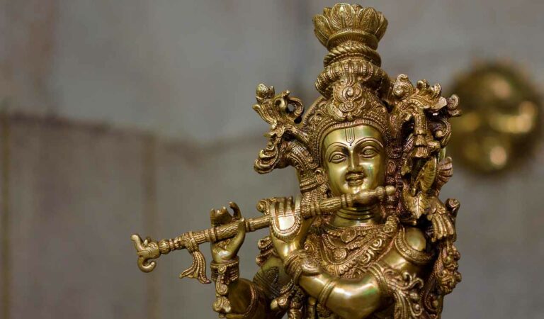 Lord Krishna idol