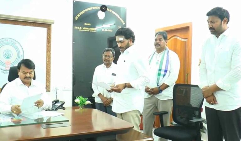 Jagan Mohan Reddy files nomination for Pulivendula seat in Andhra Pradesh