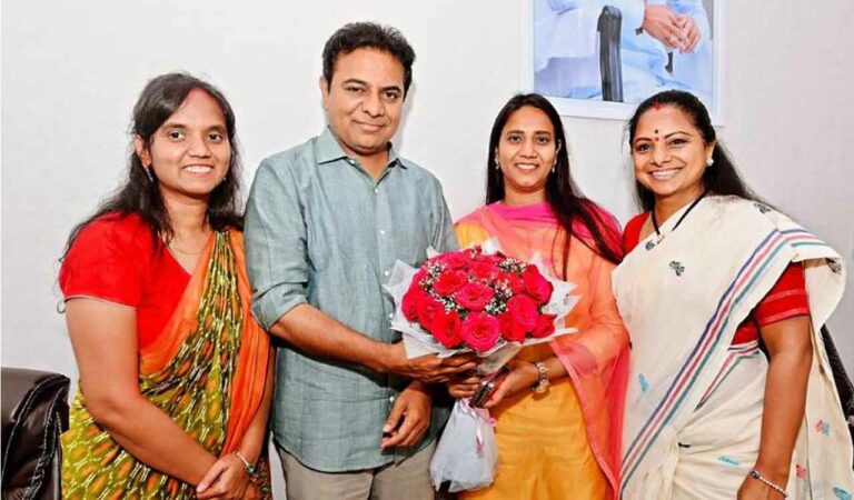 KCR nominates Niveditha as BRS candidate for Cantonment bypoll