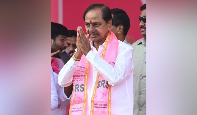 BJP is all about mere slogans, no susbtance, says KCR