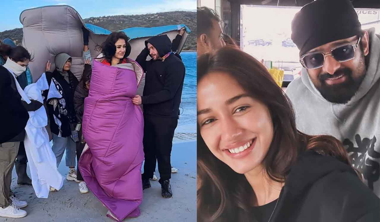 ‘Kalki 2898 AD’ shoot diaries: Disha braves chilly winds, poses with Prabhas in Italy