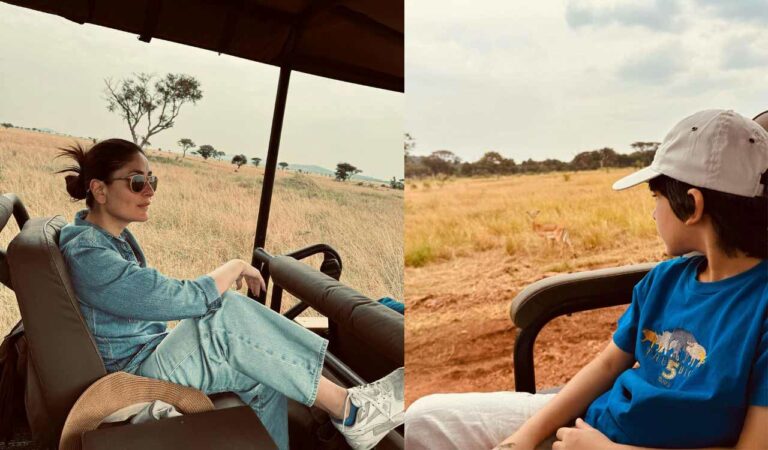 Kareena Kapoor’s Tanzanian holiday snaps with Taimur